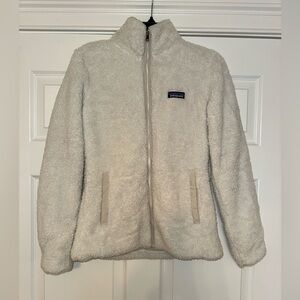 Patagonia Off-White Fleece Jacket